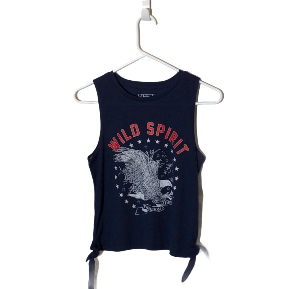 Freeze Wild Spirit Double Tie Tank Top XS